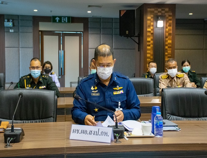 ประชุมคณะอนุกรรมการพัฒนาระบบราชการกลาโหม (อพร.กห.) ครั้งที่ 1 ประจำปีงบประมาณ พ.ศ.2565