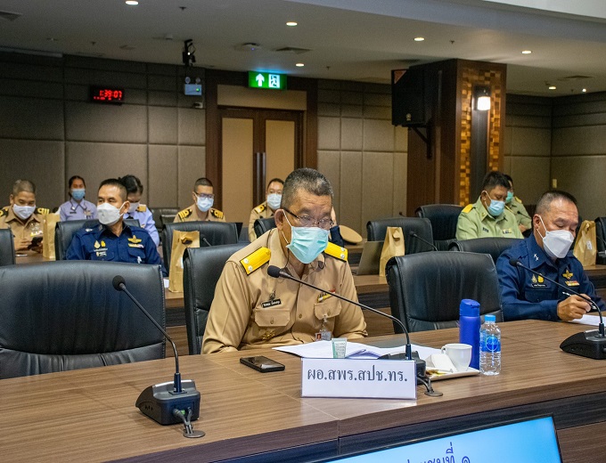 ประชุมคณะอนุกรรมการพัฒนาระบบราชการกลาโหม (อพร.กห.) ครั้งที่ 1 ประจำปีงบประมาณ พ.ศ.2565