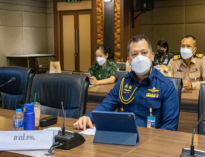 ประชุมคณะอนุกรรมการพัฒนาระบบราชการกลาโหม (อพร.กห.) ครั้งที่ 1 ประจำปีงบประมาณ พ.ศ.2565