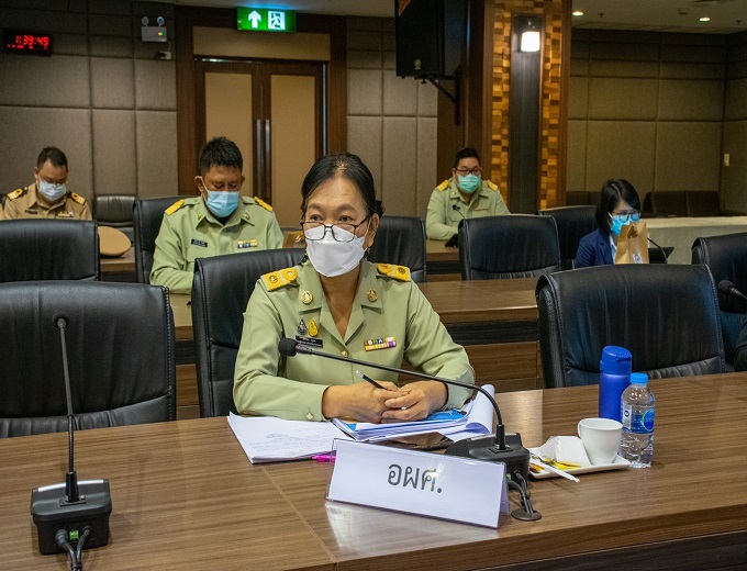 ประชุมคณะอนุกรรมการพัฒนาระบบราชการกลาโหม (อพร.กห.) ครั้งที่ 1 ประจำปีงบประมาณ พ.ศ.2565