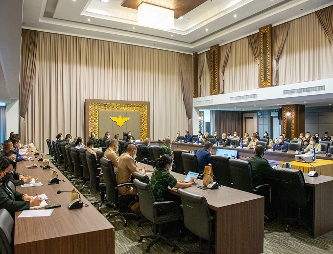 ประชุมคณะอนุกรรมการพัฒนาระบบราชการกลาโหม (อพร.กห.) ครั้งที่ 1 ประจำปีงบประมาณ พ.ศ.2565