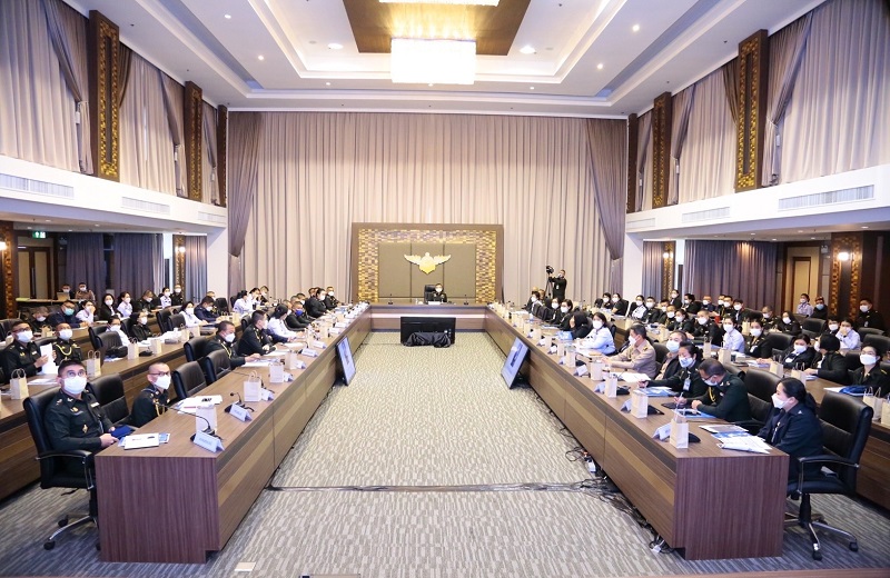 สพร.กห. จัดการบรรยายพิเศษ เรื่อง “การจัดทำลักษณะสำคัญขององค์การและการกำหนดกระบวนการหลัก กระบวนการสนับสนุนของ สป.” ณ ห้องประชุม สป. ชั้น 6 อาคาร สป. (ศรีสมาน)