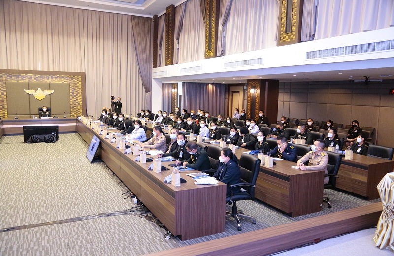 สพร.กห. จัดการบรรยายพิเศษ เรื่อง “การจัดทำลักษณะสำคัญขององค์การและการกำหนดกระบวนการหลัก กระบวนการสนับสนุนของ สป.” ณ ห้องประชุม สป. ชั้น 6 อาคาร สป. (ศรีสมาน)