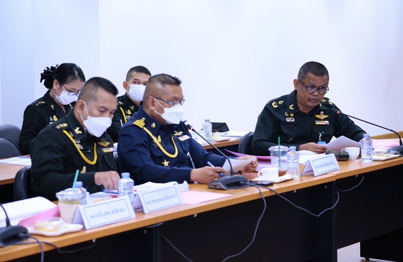 สพร.กห. จัดการประชุมคณะอนุกรรมการติดตามประเมินผลการปฎิบัติราชการกลาโหม (อตผ.กห) เพื่อประเมินผลการปฏิบัติราชการ ตามคำรับรองการปฏิบัติราชการ ของ กห. ประจำปีงบประมาณ พ.ศ. 2565 (รอบ 12 เดือน)