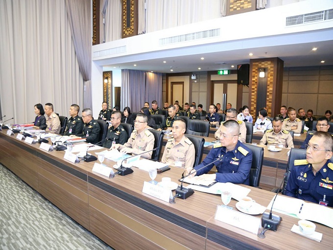 การประชุมคณะกรรมการพัฒนาระบบราชการกลาโหม (ก.พ.ร.กห.) ปี งป.62 ประจำปีงบประมาณ พ.ศ.2562