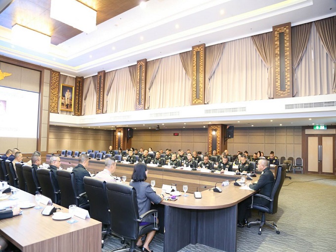 การประชุมคณะกรรมการพัฒนาระบบราชการกลาโหม (ก.พ.ร.กห.) ปี งป.62 ประจำปีงบประมาณ พ.ศ.2562