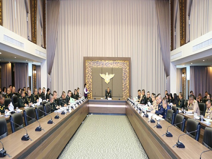 การประชุมคณะกรรมการพัฒนาระบบราชการกลาโหม (ก.พ.ร.กห.) ปี งป.62 ประจำปีงบประมาณ พ.ศ.2562