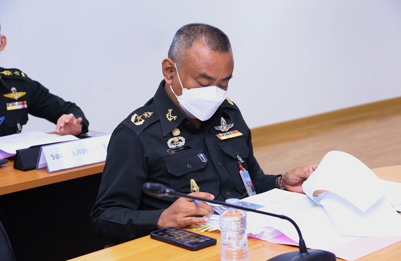 สพร.กห. จัดการประชุมติดตามความก้าวหน้าผลการดำเนินการตามตัวชี้วัดของ กห., สป., บก.ทท., ทบ., ทร., ทอ., อผศ. และ สทป. ประจำปีงบประมาณ พ.ศ.2565 รอบ 9 เดือน (1 ต.ค.64 - 30 มิ.ย.65) ณ ห้องประชุม สพร.กห. ชั้น 2 อาคาร สป.(ศรีสมาน)