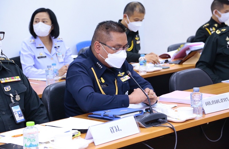 สพร.กห. จัดการประชุมติดตามความก้าวหน้าผลการดำเนินการตามตัวชี้วัดของ กห., สป., บก.ทท., ทบ., ทร., ทอ., อผศ. และ สทป. ประจำปีงบประมาณ พ.ศ.2565 รอบ 9 เดือน (1 ต.ค.64 - 30 มิ.ย.65) ณ ห้องประชุม สพร.กห. ชั้น 2 อาคาร สป.(ศรีสมาน)