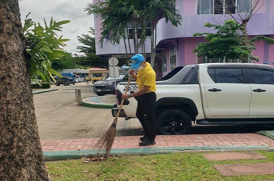 พล.ต.กฤษณ์ กิจวิวัฒนกุล รอง ผอ.สพร.กห.นำข้าราชการสำนักพัฒนาระบบราชการกลาโหม เข้าร่วมกิจกรรมโครงการจิตอาสาพัฒนา "เราทำความดี ด้วยหัวใจ"