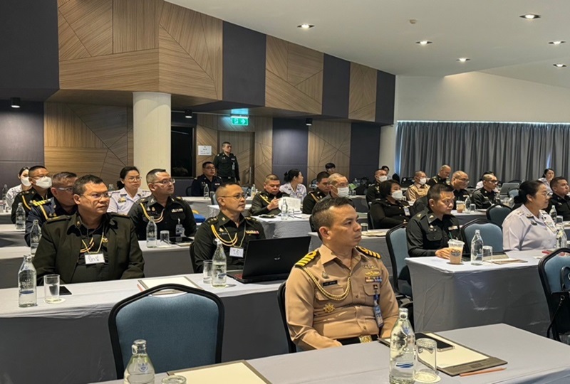 สพร.กห.จัดการอบรม/สัมมนาเชิงปฏิบัติการ เรื่อง "กรอบแนวทางการประเมินผลการปฏิบัติราชการของ นขต.สป. ประจำปีงบประมาณ พ.ศ.2567"