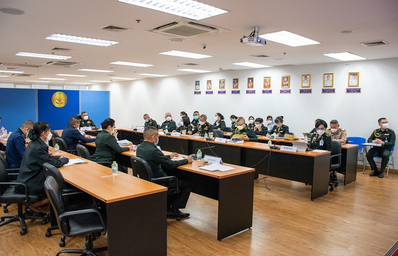 ประชุมเพื่อชี้แจงรายละเอียดตัวชี้วัดตามคำรับรองการปฏิบัติราชการของ นขต.สป. ปี งป.65
