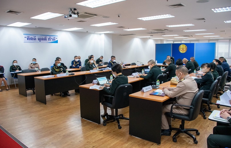 ประชุมเพื่อชี้แจงรายละเอียดตัวชี้วัดตามคำรับรองการปฏิบัติราชการของ นขต.สป. ปี งป.65