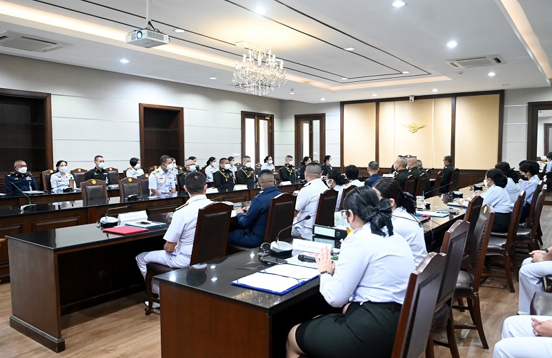 พ.อ.หญิง นันทกา ธรณีนิติญาณ ผอ.กสพร.สพร.กห. เป็นวิทยากรบรรยายในการสัมมนาเชิงปฏิบัติการประจำปี ด้านนโยบายและยุทธศาสตร์ เรื่อง “การจัดทำคู่มือปฏิบัติงาน และการจัดทำลักษณะสำคัญขององค์การของ สป.”