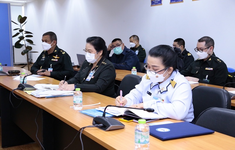 ผอ.สพร.กห. เป็นประธานในการประชุม นขต.สพร.กห. ณ ห้องประชุม สพร.กห. ชั้น 2