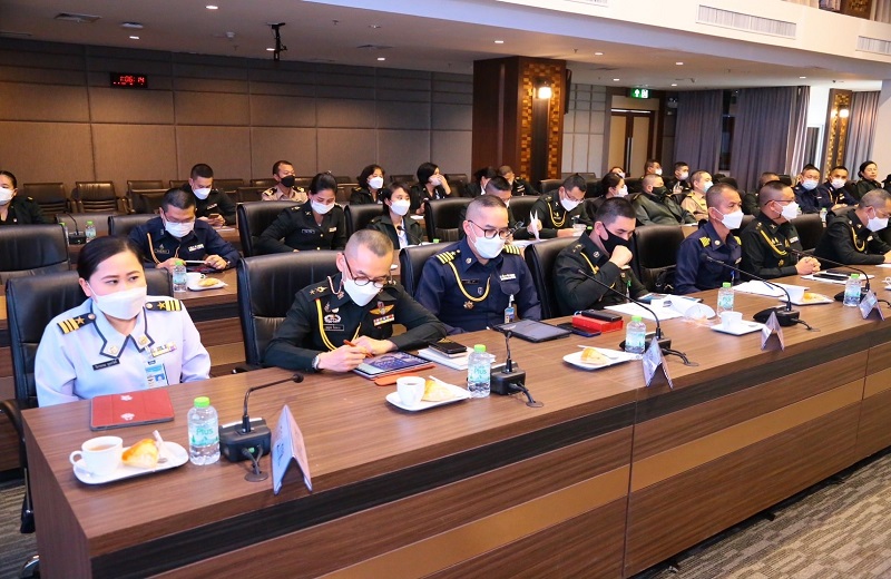 สพร.กห. จัดการประชุมชี้แจง เรื่อง “แนวทางการตอบแบบประเมินสถานะการเป็นระบบราชการ 4.0 ของ สป. ประจำปีงบประมาณ พ.ศ.2566” เพื่อเป็นการสริมสร้างความรู้ ให้กับข้าราชการที่รับผิดชอบงานด้านการพัฒนาระบบราชการของ สป.