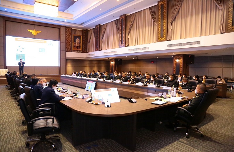 สพร.กห. จัดการประชุมชี้แจง เรื่อง “แนวทางการตอบแบบประเมินสถานะการเป็นระบบราชการ 4.0 ของ สป. ประจำปีงบประมาณ พ.ศ.2566” เพื่อเป็นการสริมสร้างความรู้ ให้กับข้าราชการที่รับผิดชอบงานด้านการพัฒนาระบบราชการของ สป.