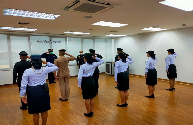 สพร.กห. จัดการฝึกทบทวนระเบียบวินัยของกำลังพลตามนโยบายผู้บังคับบัญชา เพื่อเสริมสร้างบุคลิกภาพ ความเข้มแข็ง และลักษณะทางทหารที่ดี