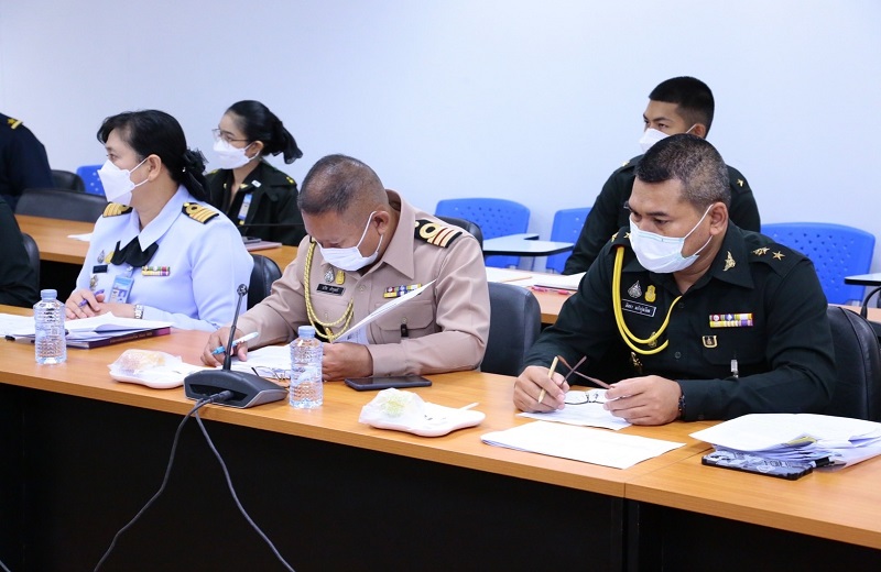 สพร.กห. จัดประชุมเพื่อจัดทำตัวชี้วัดในการประเมินผลสัมฤทธิ์ภารกิจหลักของ กห. ประกอบคำรับรองการปฏิบัติราชการของ นขต.กห. และ เหล่าทัพ ประจำปีงบประมาณ พ.ศ. 2566 ณ ห้องประชุม สพร.กห. ชั้น 2 อาคาร สป.(ศรีสมาน)