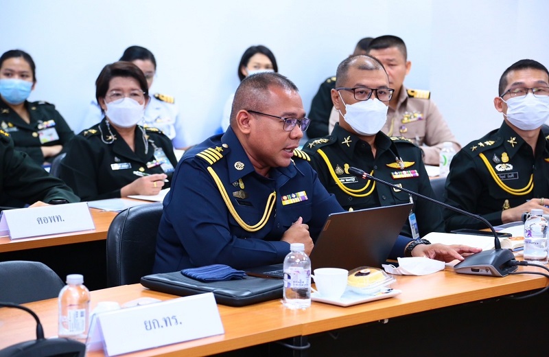 สพร.กห. จัดการประชุมเตรียมการสัมมนา เรื่อง "กรอบแนวทางการประเมินผลการปฏิบัติราชการของ นขต.กห. และเหล่าทัพ ประจำปีงบประมาณ พ.ศ.2567" ณ ห้องประชุม สพร.กห.ชั้น2 อาคาร สป.(ศรีสมาน)