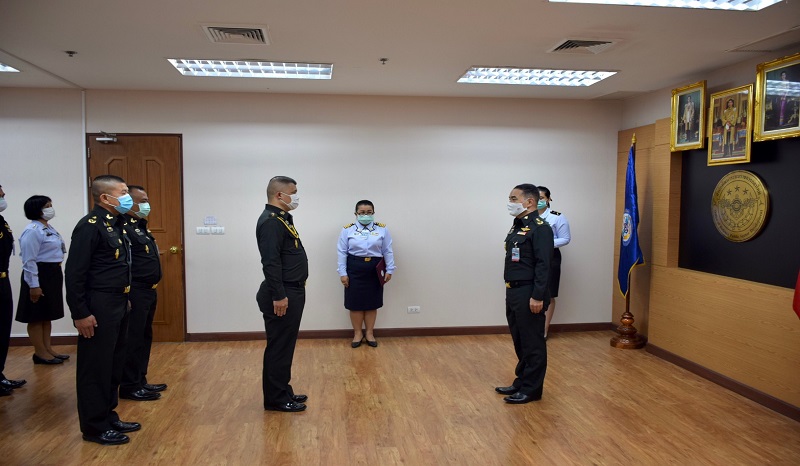 พิธีประดับยศ พ.ท.ปิยะพงษ์ ญาติประทุม