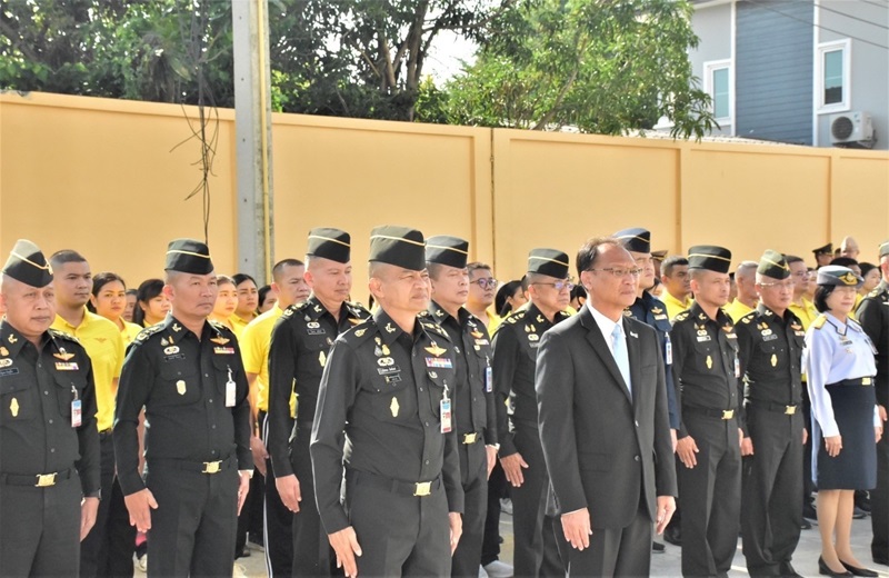 พล.ต.สุกิจ สุเมธาศร รอง ผอ.สพร.กห. พร้อมข้าราชการ สพร.กห. เข้าร่วมพิธีเปิด "สวนเฉลิมพระเกียรติ สมเด็จพระอริยวงศาคตญาณ สมเด็จพระสังฆราช สกลมหสังฆปริณายก เนื่องในโอกาสฉลองพระชนมายุ 8 รอบ 26 มิ.ย.66" ณ บริเวณสวนเฉลิมพระเกียรติฯ สป.(พื้นที่ศรีสมาน)