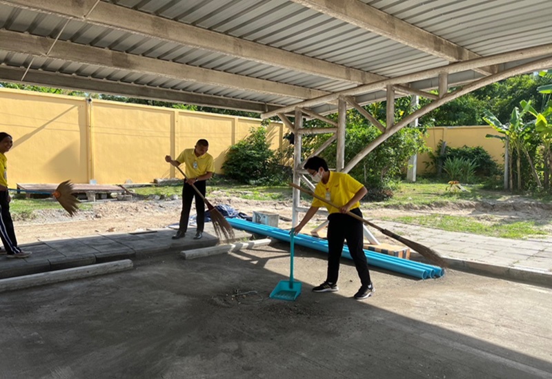พล.ต.สุกิจ สุเมธาศร รอง ผอ.สพร.กห. พร้อมข้าราชการ สพร.กห. เข้าร่วมพิธีเปิด "สวนเฉลิมพระเกียรติ สมเด็จพระอริยวงศาคตญาณ สมเด็จพระสังฆราช สกลมหสังฆปริณายก เนื่องในโอกาสฉลองพระชนมายุ 8 รอบ 26 มิ.ย.66" ณ บริเวณสวนเฉลิมพระเกียรติฯ สป.(พื้นที่ศรีสมาน)