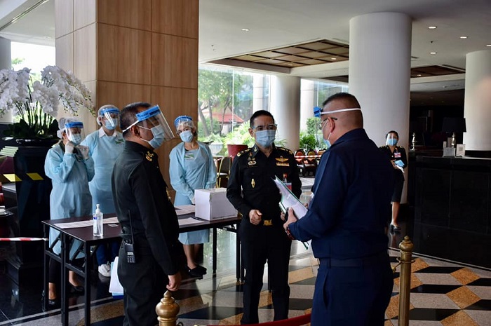 สพร.กห. ได้รับมอบหมายภารกิจฝ่ายอำนวยการ พื้นที่ควบคุมโรคแห่งรัฐ (State Quarantine)