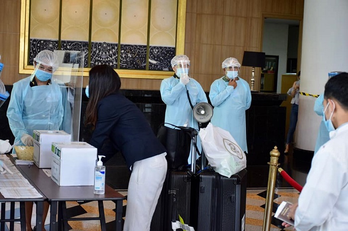 สพร.กห. ได้รับมอบหมายภารกิจฝ่ายอำนวยการ พื้นที่ควบคุมโรคแห่งรัฐ (State Quarantine)