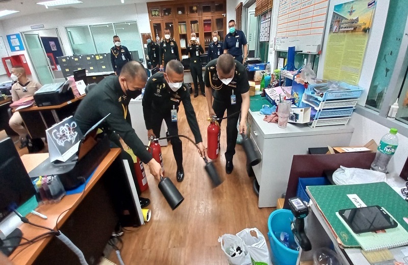 สพร.กห. จัดการประชุมเพื่อชี้แจงแนวทางการปฏิบัติ การซักซ้อมการป้องกันและระงับอัคคีภัย