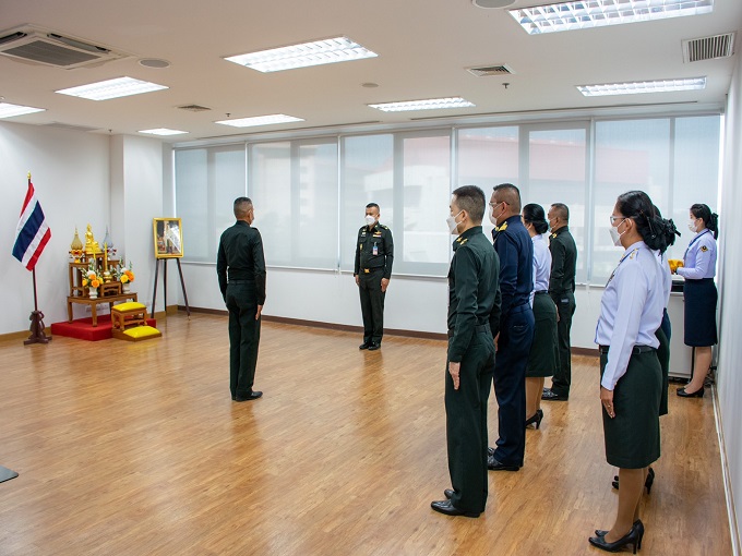 พิธีประดับเครื่องหมาย พ.อ.(พิเศษ) พ.อ.สมัย พุดพริ้ง