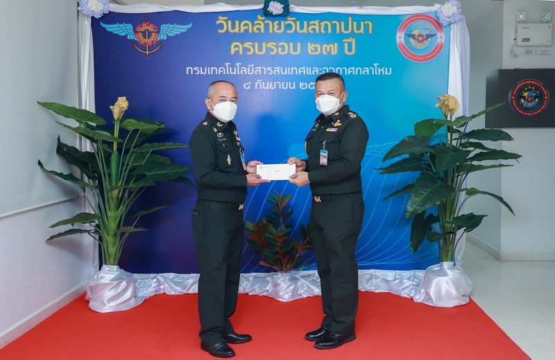 พล.ท.สุรศักดิ์ วรรณสมบูรณ์ ผอ.สพร.กห. เข้าร่วมงานวันคล้ายวันสถาปนา ทสอ.กห. ครบรอบ 27 ปี ประจำปีงบประมาณ พ.ศ.2565