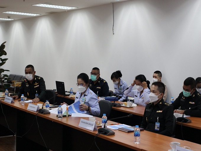 ประชุมรับนโยบาย ผอ.สพร.กห.