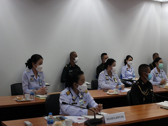 ประชุมรับนโยบาย ผอ.สพร.กห.