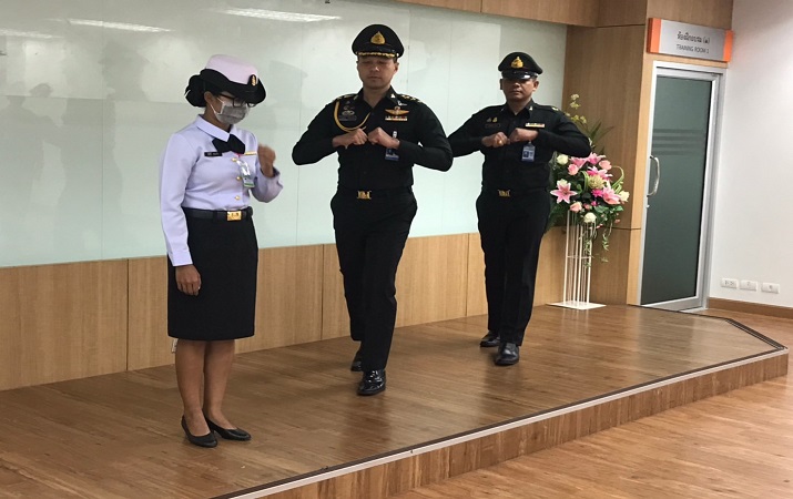 การฝึกทบทวนระเบียบวินัยทหาร