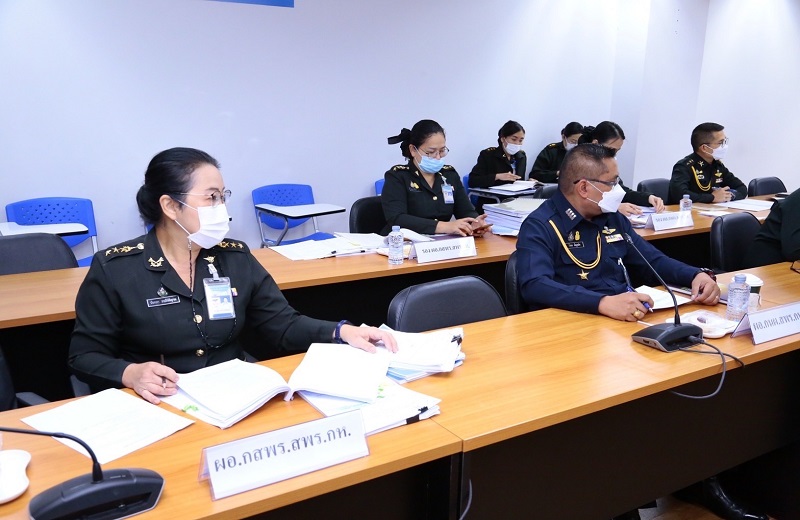 สพร.กห. จัดการประชุม "พิจารณากำหนดตัวชี้วัดประกอบคำรับรองการปฏิบัติราชการ ของ นขต.สป. ประจำปีงบประมาณ พ.ศ. 2566" เพื่อขับเคลื่อนการพัฒนาองค์การของ สป. และพัฒนากำลังพล ของ นขต.สป. ในภาพรวม
