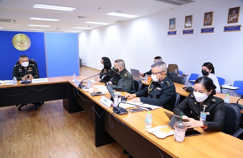 สพร.กห. จัดการประชุม "พิจารณากำหนดตัวชี้วัดประกอบคำรับรองการปฏิบัติราชการ ของ นขต.สป. ประจำปีงบประมาณ พ.ศ. 2566" เพื่อขับเคลื่อนการพัฒนาองค์การของ สป. และพัฒนากำลังพล ของ นขต.สป. ในภาพรวม