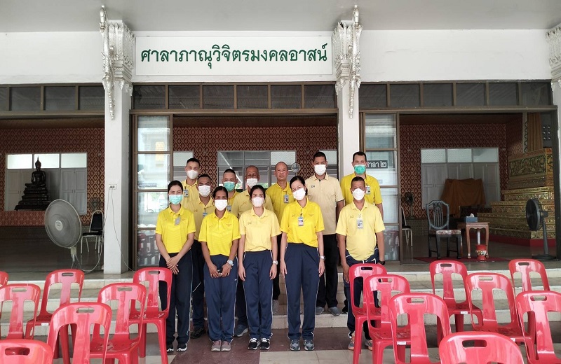 สพร.กห. ได้จัดกำลังพลเข้าร่วมกิจกรรมทำความสะอาดวัด และเป็นการปรับปรุงภูมิทัศน์โดยรอบวัด ณ ชินวรารามวรวิหาร