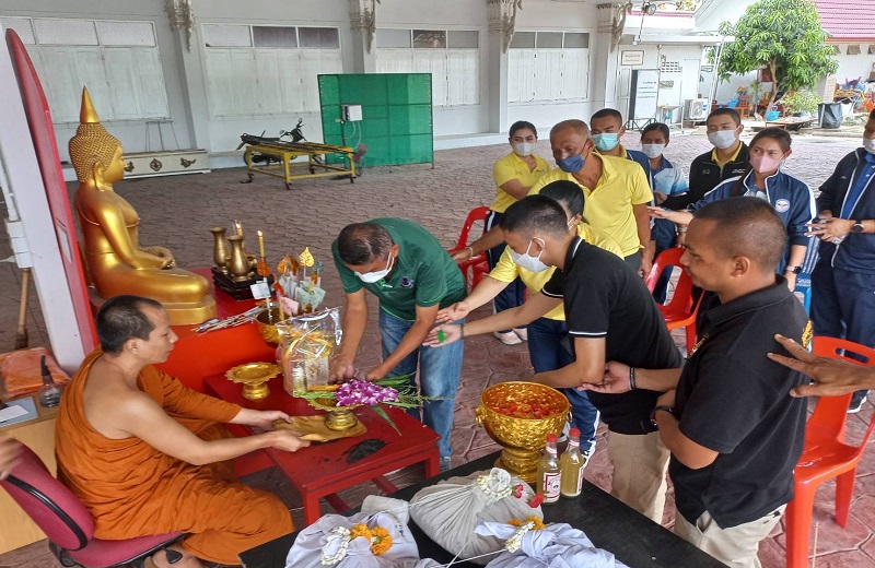 สพร.กห. ได้จัดกำลังพลเข้าร่วมกิจกรรมทำความสะอาดวัด และเป็นการปรับปรุงภูมิทัศน์โดยรอบวัด ณ ชินวรารามวรวิหาร