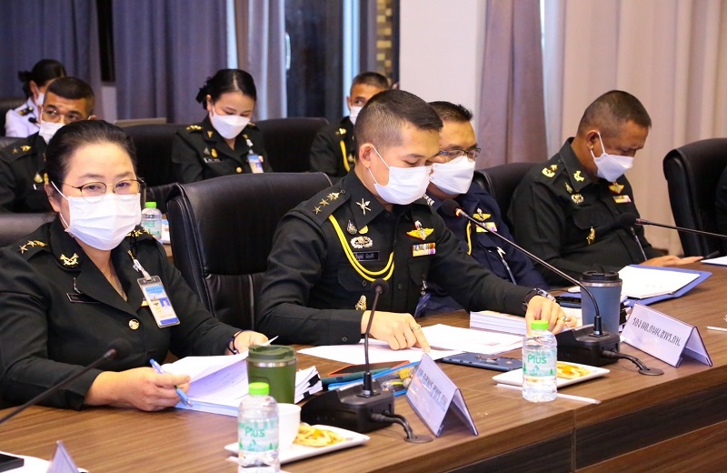 สพร.กห. จัดการประชุมการดำเนินการภายหลังจาก พ.ร.บ.การปฏิบัติราชการทางอิเล็กทรอนิกส์ พ.ศ.2565 มีผลใช้บังคับทุกมาตรา ณ ห้องประชุม ชั้น 6 อาคาร สป. (ศรีสมาน)