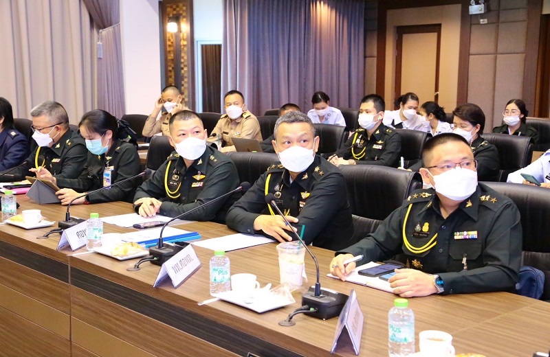 สพร.กห. จัดการประชุมการดำเนินการภายหลังจาก พ.ร.บ.การปฏิบัติราชการทางอิเล็กทรอนิกส์ พ.ศ.2565 มีผลใช้บังคับทุกมาตรา ณ ห้องประชุม ชั้น 6 อาคาร สป. (ศรีสมาน)