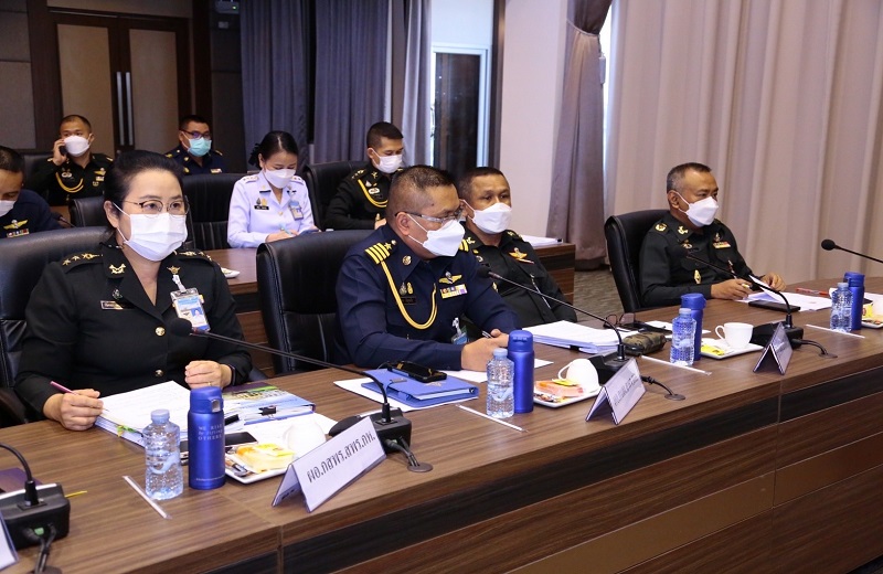สำนักพัฒนาระบบราชการกลาโหม จัดการประชุมคณะอนุกรรมการพัฒนาระบบราชการกลาโหม (อพร.กห.) เพื่อพิจารณากรอบแนวทางการประเมินผลการปฎิบัติราชการ ประจำปีงบประมาณ พ.ศ. 2566