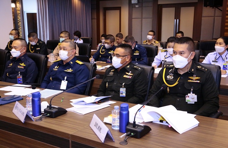 สำนักพัฒนาระบบราชการกลาโหม จัดการประชุมคณะอนุกรรมการพัฒนาระบบราชการกลาโหม (อพร.กห.) เพื่อพิจารณากรอบแนวทางการประเมินผลการปฎิบัติราชการ ประจำปีงบประมาณ พ.ศ. 2566