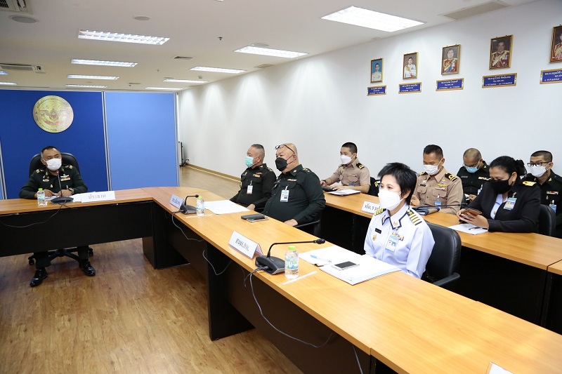สพร.กห. จัดประชุมชี้แจงผลการดำเนินงานตัวชี้วัดตามคำรับรองการปฏิบัติราชการของ นขต.สป. ประจำปีงบประมาณ พ.ศ.๒๕๖๕ ในรอบ ๖ เดือน
