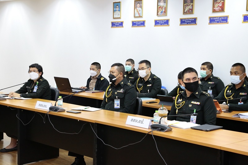 สพร.กห. จัดประชุมชี้แจงผลการดำเนินงานตัวชี้วัดตามคำรับรองการปฏิบัติราชการของ นขต.สป. ประจำปีงบประมาณ พ.ศ.๒๕๖๕ ในรอบ ๖ เดือน