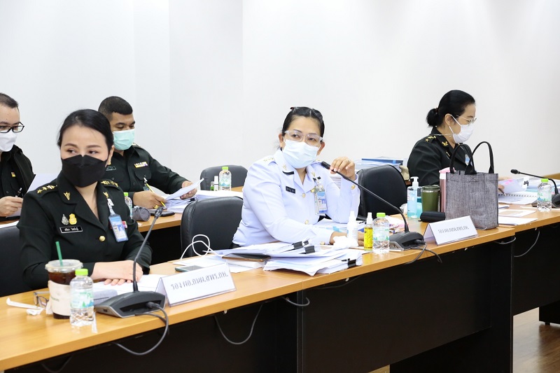 สพร.กห. จัดประชุมชี้แจงผลการดำเนินงานตัวชี้วัดตามคำรับรองการปฏิบัติราชการของ นขต.สป. ประจำปีงบประมาณ พ.ศ.๒๕๖๕ ในรอบ ๖ เดือน