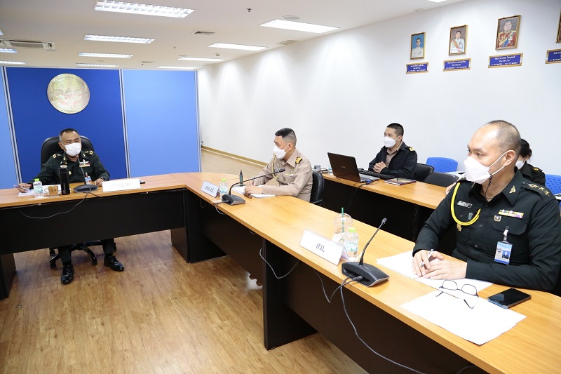 สพร.กห. จัดประชุมชี้แจงผลการดำเนินงานตัวชี้วัดตามคำรับรองการปฏิบัติราชการของ นขต.สป. ประจำปีงบประมาณ พ.ศ.๒๕๖๕ ในรอบ ๖ เดือน