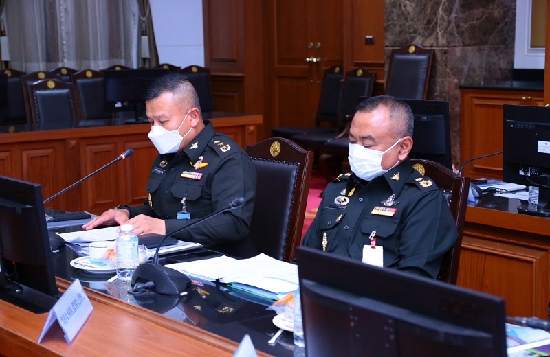 สพร.กห. จัดการประชุมคณะกรรมการพัฒนาระบบราชการกลาโหม (ก.พ.ร.กห.)โดยมี พล.อ.สนิธชนก สังขจันทร์ ปล.กห./ประธาน ก.พ.ร.กห. และ พล.ท.สุรศักดิ์ วรรณสมบูรณ์ เป็นกรรมการและเลขานุการ
