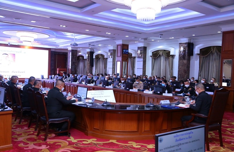 สพร.กห. จัดการประชุมคณะกรรมการพัฒนาระบบราชการกลาโหม (ก.พ.ร.กห.)โดยมี พล.อ.สนิธชนก สังขจันทร์ ปล.กห./ประธาน ก.พ.ร.กห. และ พล.ท.สุรศักดิ์ วรรณสมบูรณ์ เป็นกรรมการและเลขานุการ