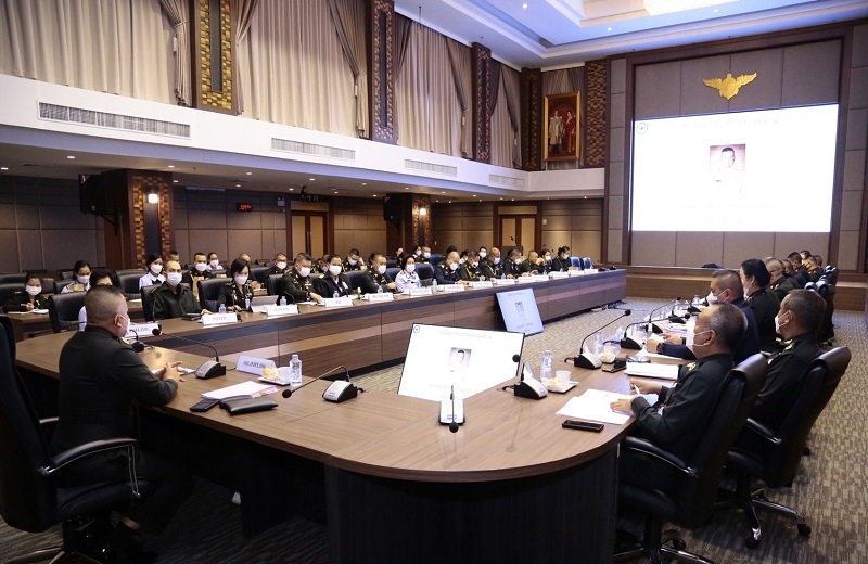 สพร.กห. จัดการประชุม ชี้แจงกรอบการประเมินผลการปฎิบัติราชการของ นขต.สป. ประจำปีงบประมาณ พ.ศ. 2566